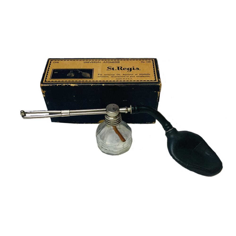 Vintage Perfume Atomizer St. Regis Universal No. 100 Spraying Bottle Imperfect